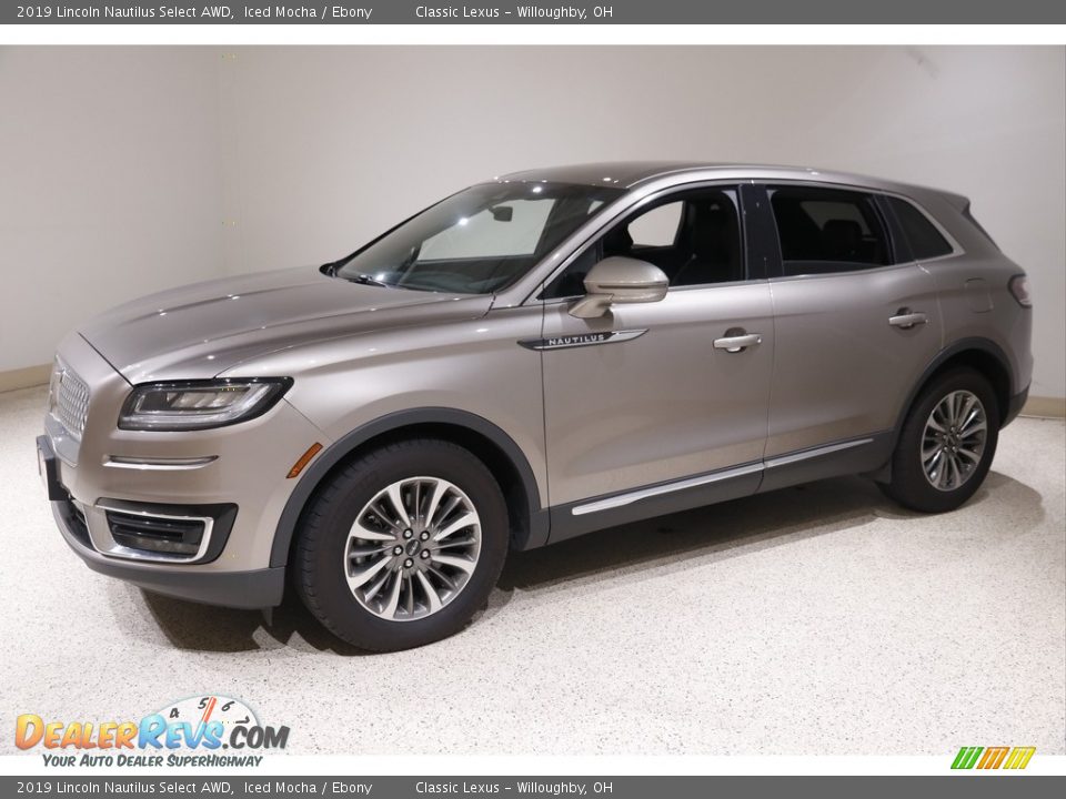 2019 Lincoln Nautilus Select AWD Iced Mocha / Ebony Photo #3