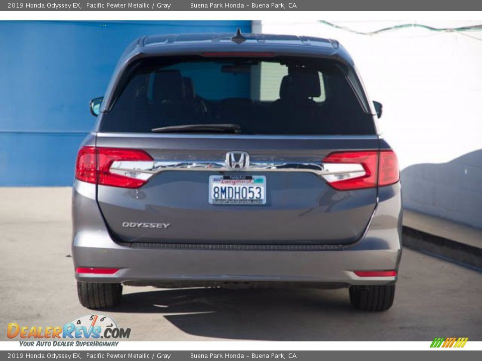 2019 Honda Odyssey EX Pacific Pewter Metallic / Gray Photo #9