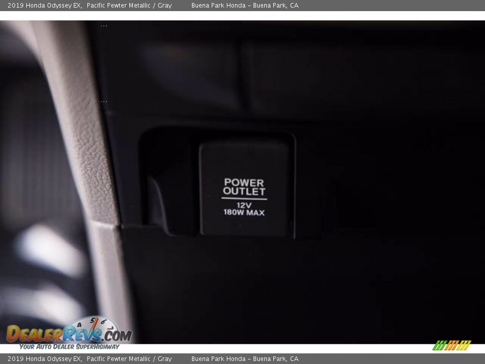 2019 Honda Odyssey EX Pacific Pewter Metallic / Gray Photo #15