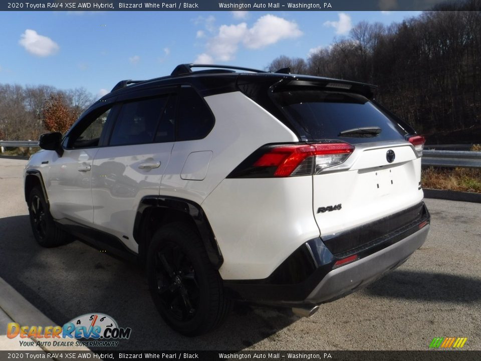 2020 Toyota RAV4 XSE AWD Hybrid Blizzard White Pearl / Black Photo #15