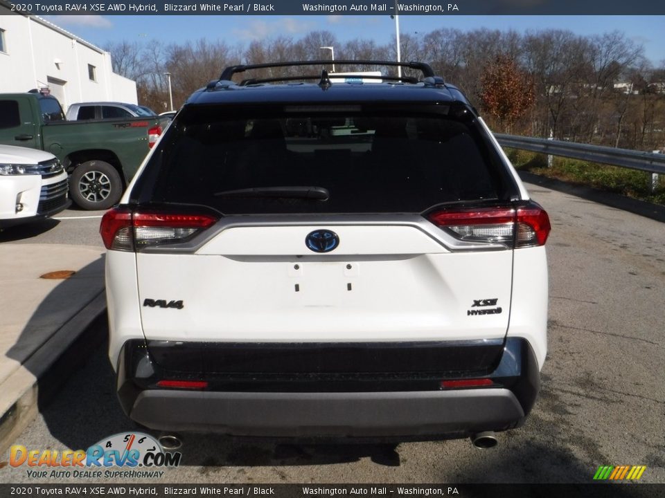 2020 Toyota RAV4 XSE AWD Hybrid Blizzard White Pearl / Black Photo #17