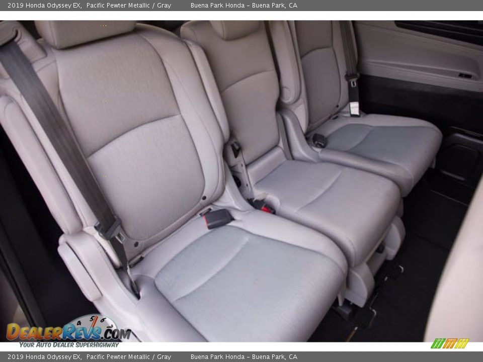 2019 Honda Odyssey EX Pacific Pewter Metallic / Gray Photo #22