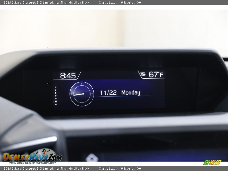 2019 Subaru Crosstrek 2.0i Limited Ice Silver Metallic / Black Photo #15