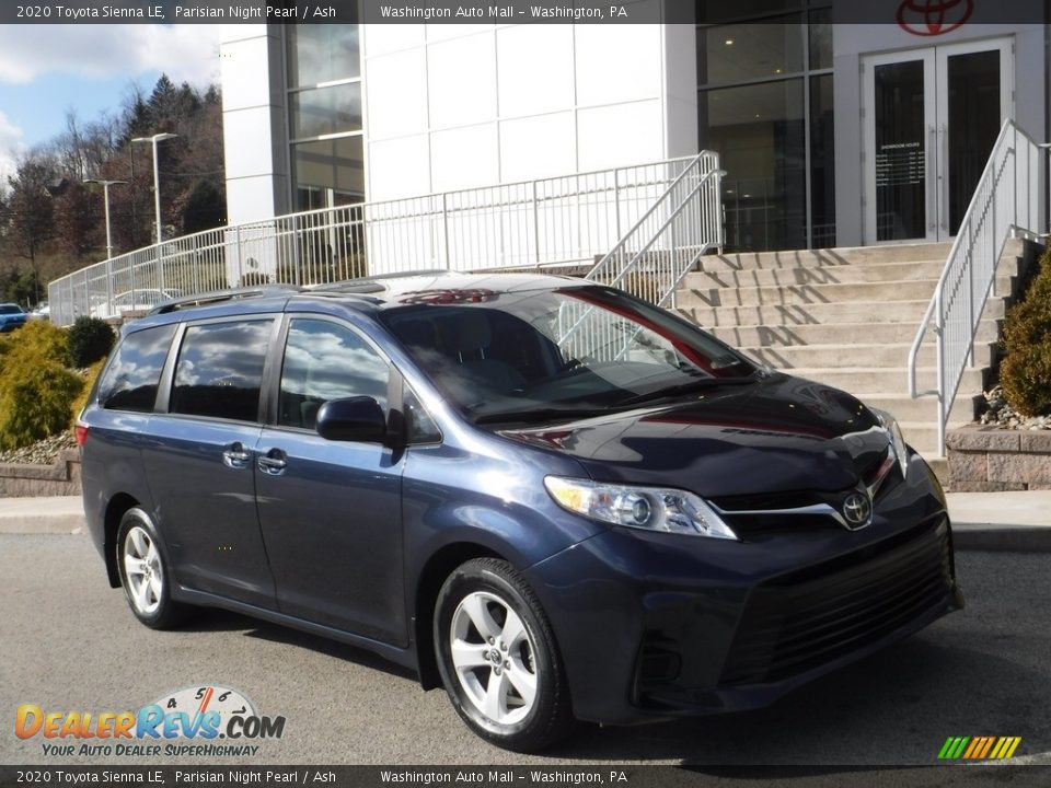 2020 Toyota Sienna LE Parisian Night Pearl / Ash Photo #1