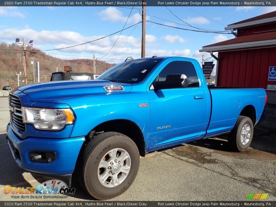 Hydro Blue Pearl 2020 Ram 2500 Tradesman Regular Cab 4x4 Photo #1