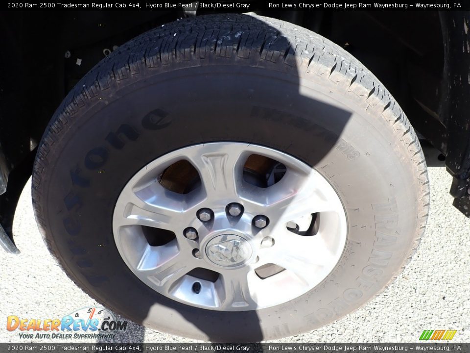 2020 Ram 2500 Tradesman Regular Cab 4x4 Hydro Blue Pearl / Black/Diesel Gray Photo #5