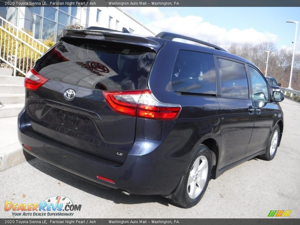 2020 Toyota Sienna LE Parisian Night Pearl / Ash Photo #8