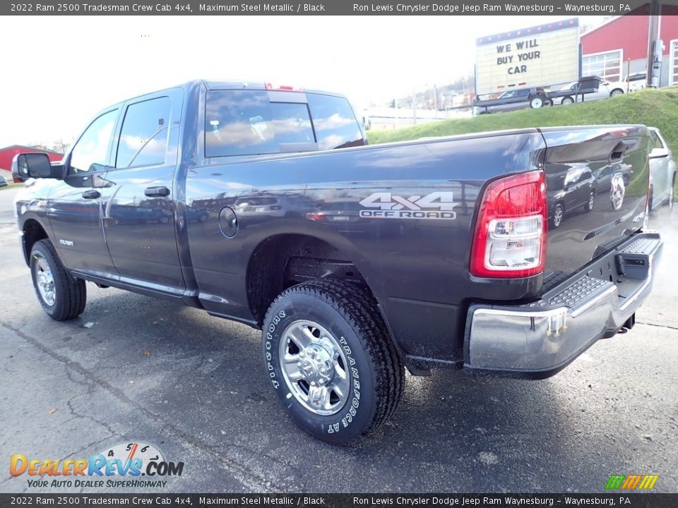 2022 Ram 2500 Tradesman Crew Cab 4x4 Maximum Steel Metallic / Black Photo #3