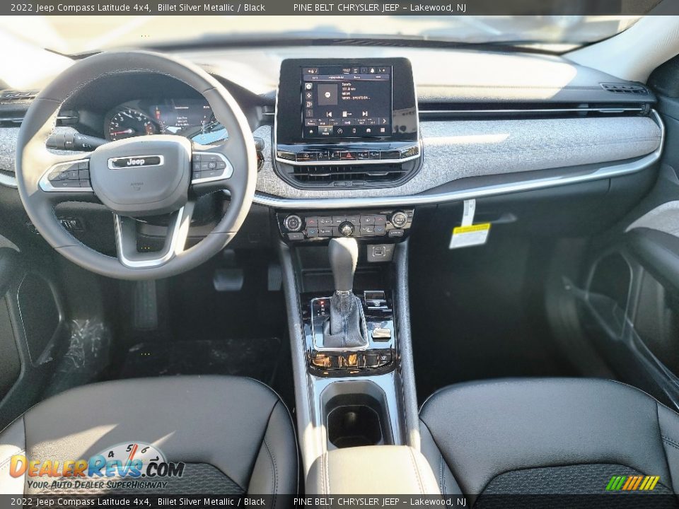 2022 Jeep Compass Latitude 4x4 Billet Silver Metallic / Black Photo #10