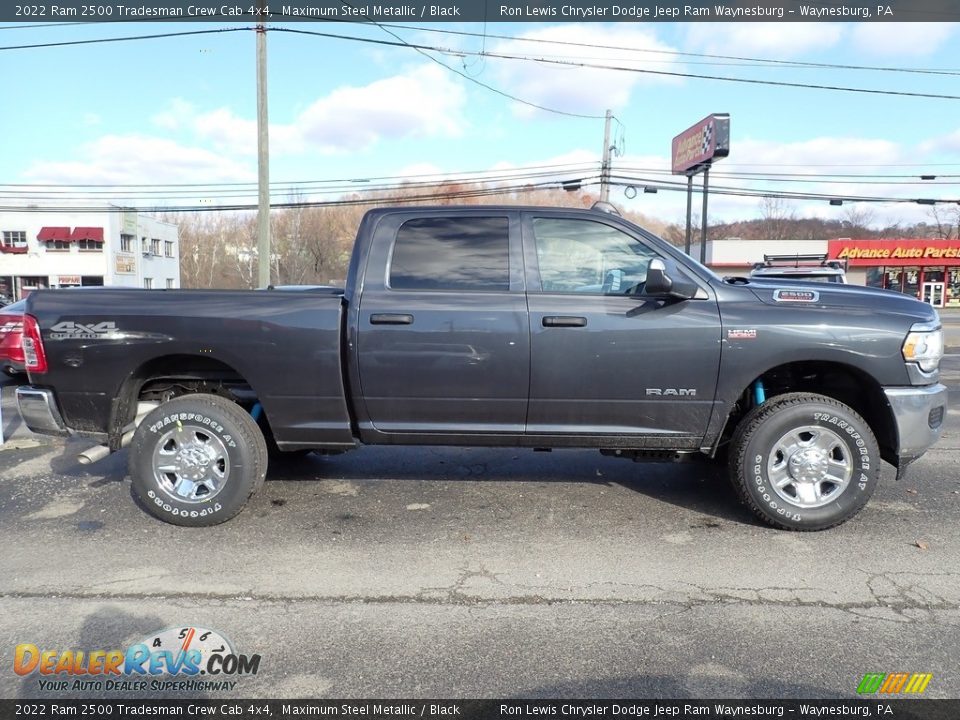 2022 Ram 2500 Tradesman Crew Cab 4x4 Maximum Steel Metallic / Black Photo #6