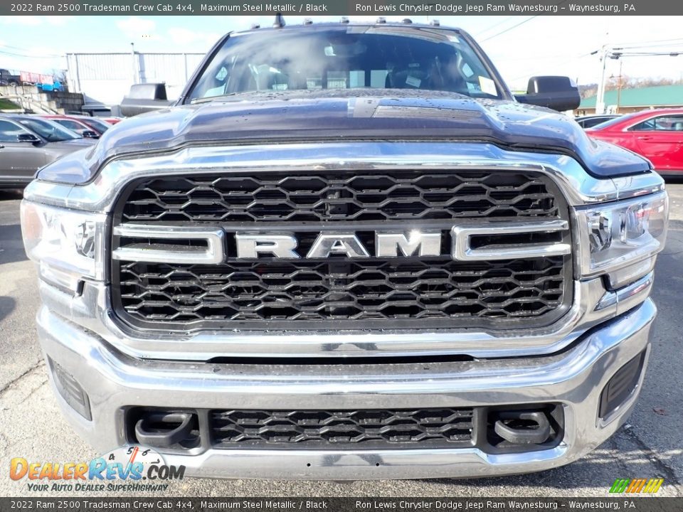 2022 Ram 2500 Tradesman Crew Cab 4x4 Maximum Steel Metallic / Black Photo #8