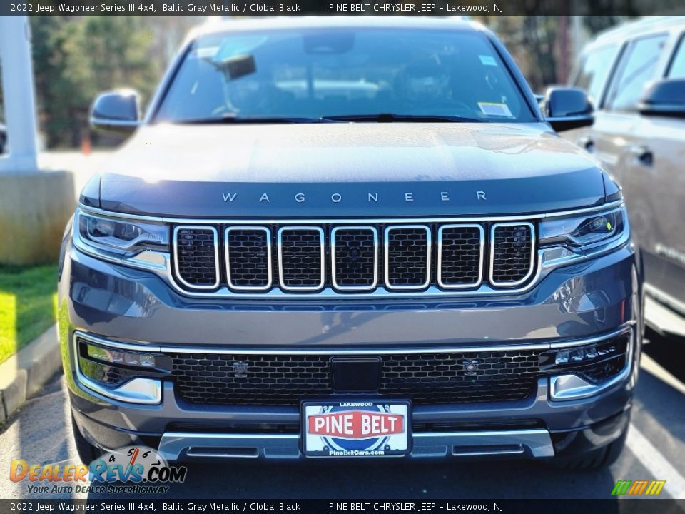 2022 Jeep Wagoneer Series III 4x4 Baltic Gray Metallic / Global Black Photo #2