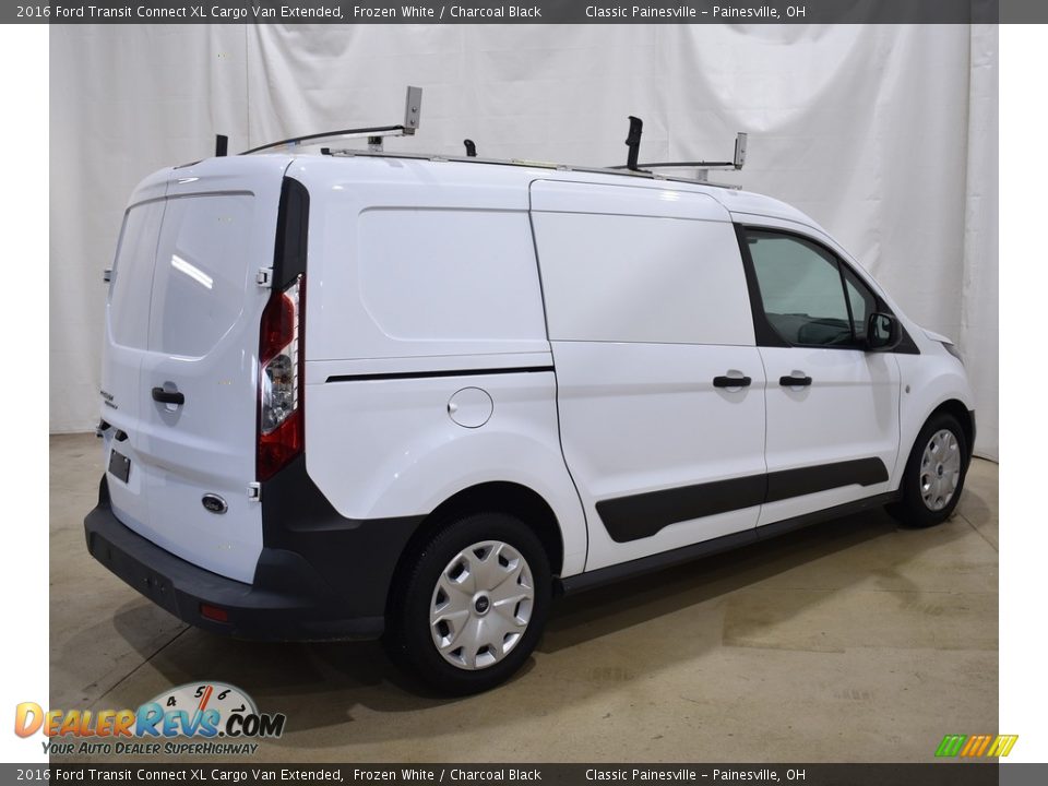 2016 Ford Transit Connect XL Cargo Van Extended Frozen White / Charcoal Black Photo #2