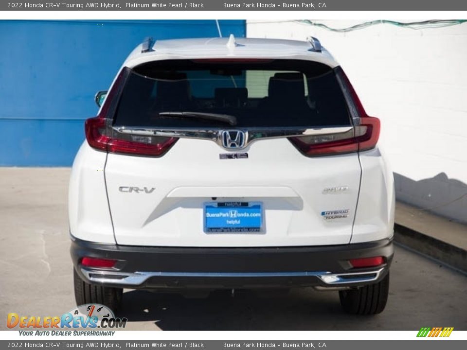 2022 Honda CR-V Touring AWD Hybrid Platinum White Pearl / Black Photo #5