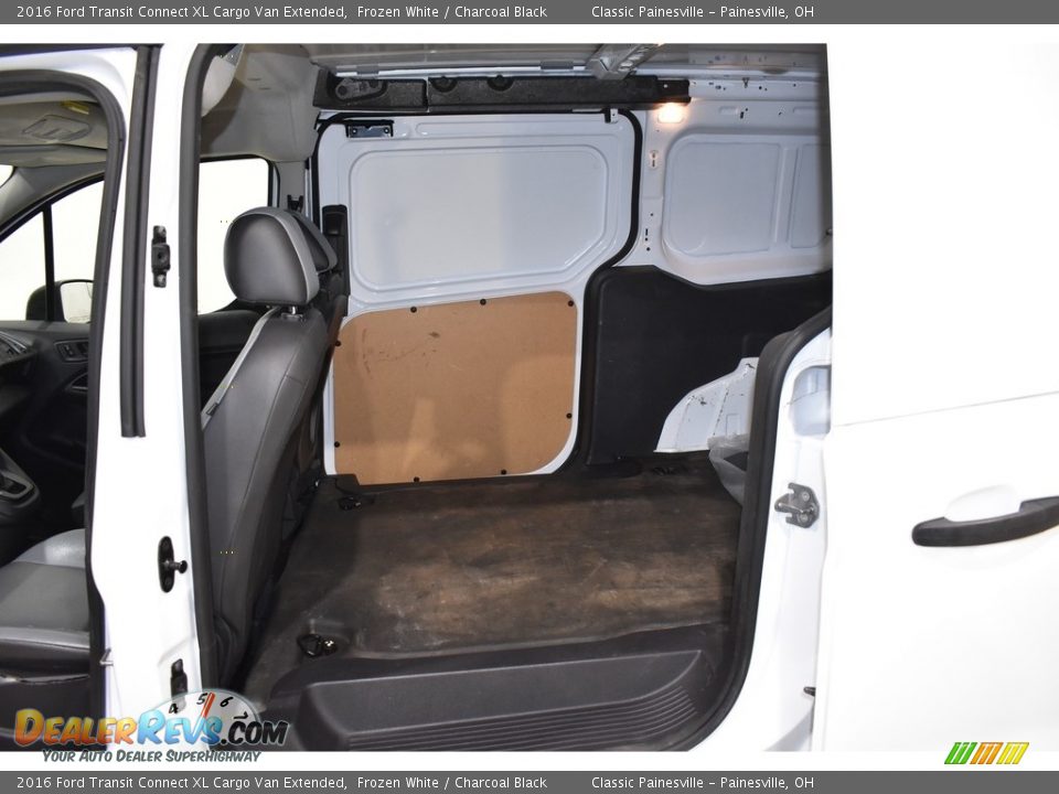 2016 Ford Transit Connect XL Cargo Van Extended Frozen White / Charcoal Black Photo #8