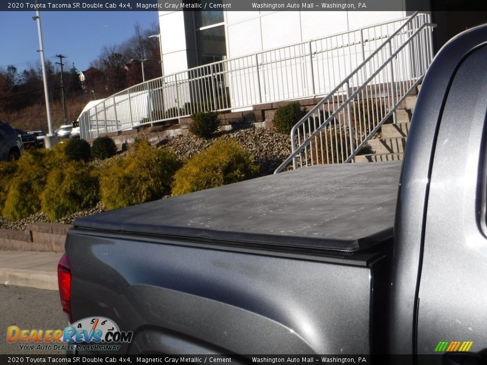 2020 Toyota Tacoma SR Double Cab 4x4 Magnetic Gray Metallic / Cement Photo #13