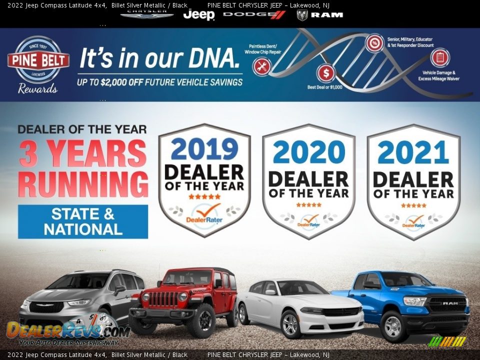 Dealer Info of 2022 Jeep Compass Latitude 4x4 Photo #11
