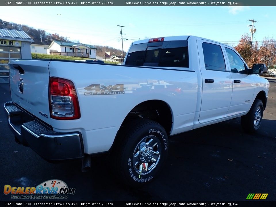 2022 Ram 2500 Tradesman Crew Cab 4x4 Bright White / Black Photo #5