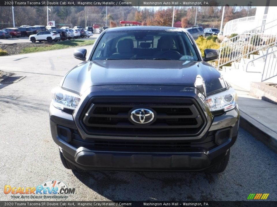 2020 Toyota Tacoma SR Double Cab 4x4 Magnetic Gray Metallic / Cement Photo #14