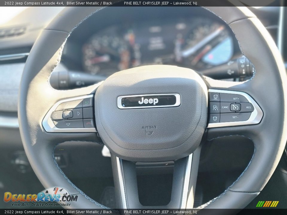 2022 Jeep Compass Latitude 4x4 Steering Wheel Photo #12