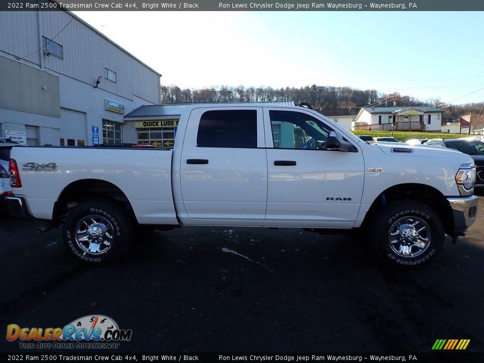 2022 Ram 2500 Tradesman Crew Cab 4x4 Bright White / Black Photo #6