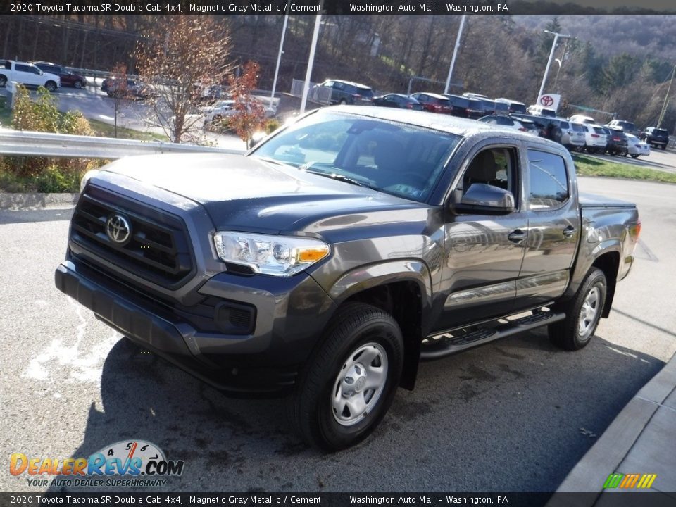 2020 Toyota Tacoma SR Double Cab 4x4 Magnetic Gray Metallic / Cement Photo #15