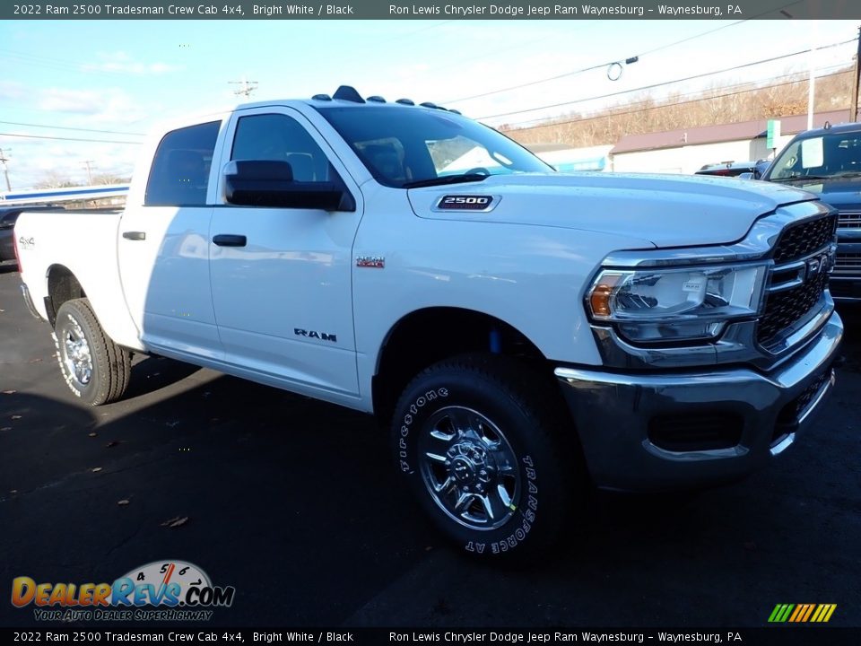 2022 Ram 2500 Tradesman Crew Cab 4x4 Bright White / Black Photo #7