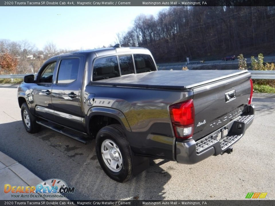 2020 Toyota Tacoma SR Double Cab 4x4 Magnetic Gray Metallic / Cement Photo #17