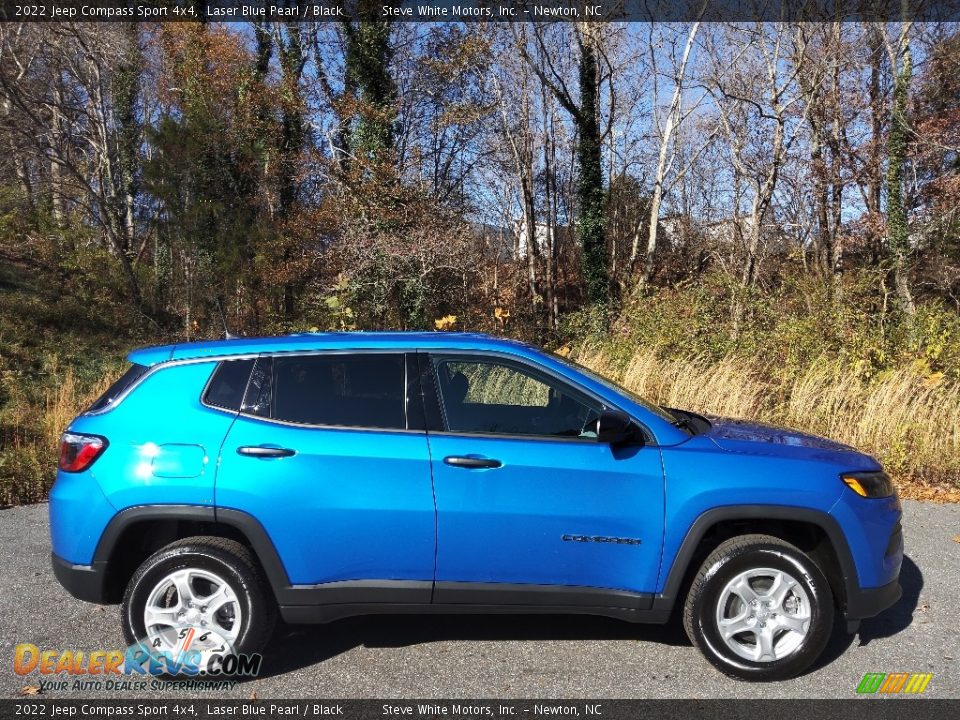 Laser Blue Pearl 2022 Jeep Compass Sport 4x4 Photo #5