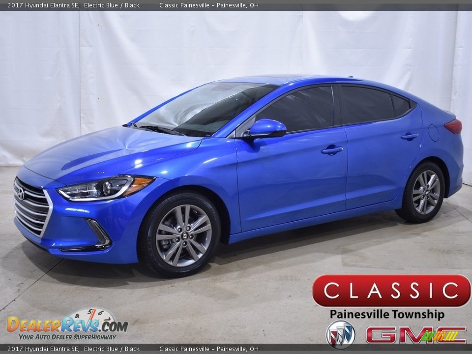 2017 Hyundai Elantra SE Electric Blue / Black Photo #1