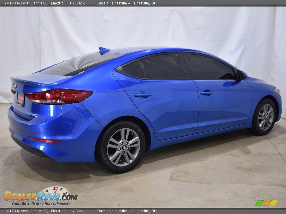 2017 Hyundai Elantra SE Electric Blue / Black Photo #2