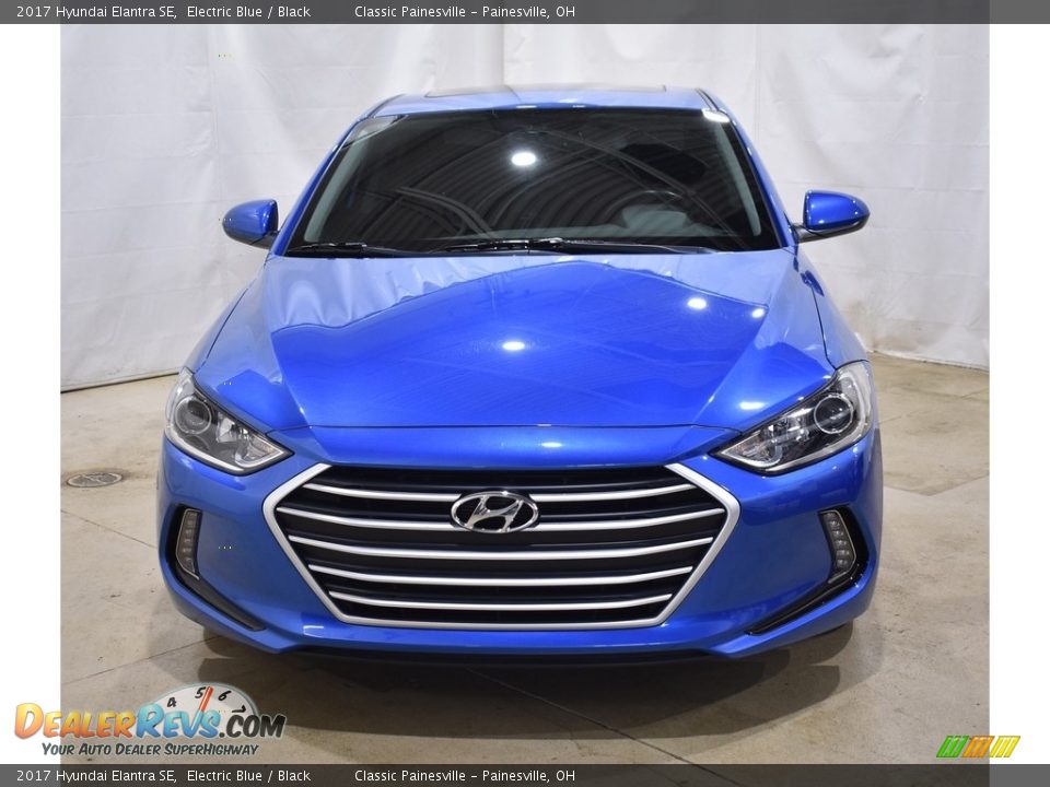 2017 Hyundai Elantra SE Electric Blue / Black Photo #4