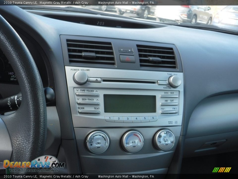 2010 Toyota Camry LE Magnetic Gray Metallic / Ash Gray Photo #16