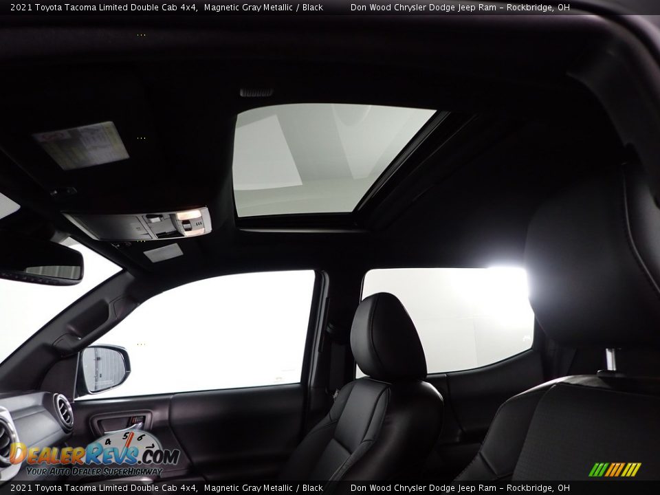 2021 Toyota Tacoma Limited Double Cab 4x4 Magnetic Gray Metallic / Black Photo #4