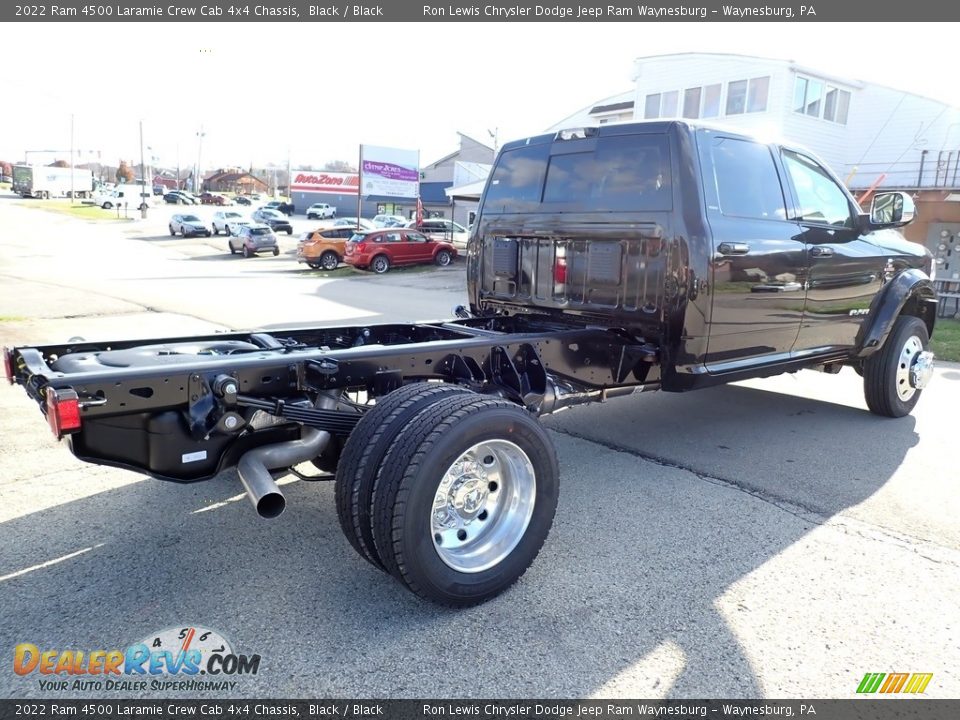 2022 Ram 4500 Laramie Crew Cab 4x4 Chassis Black / Black Photo #5