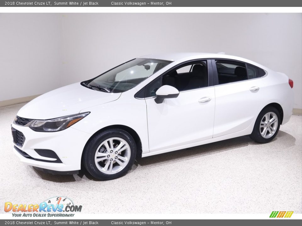 2018 Chevrolet Cruze LT Summit White / Jet Black Photo #3