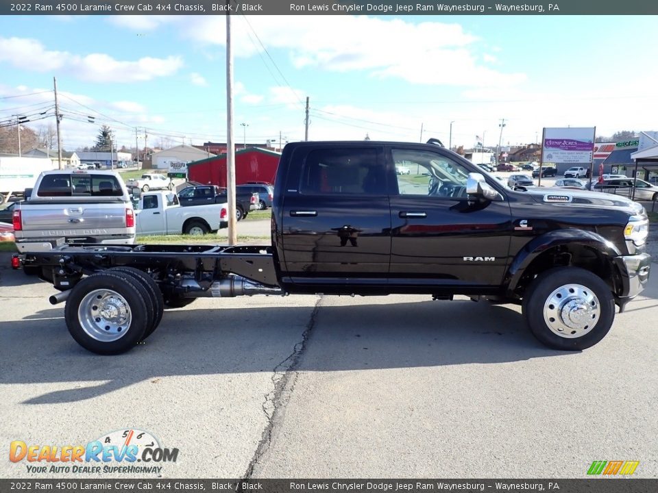 2022 Ram 4500 Laramie Crew Cab 4x4 Chassis Black / Black Photo #6