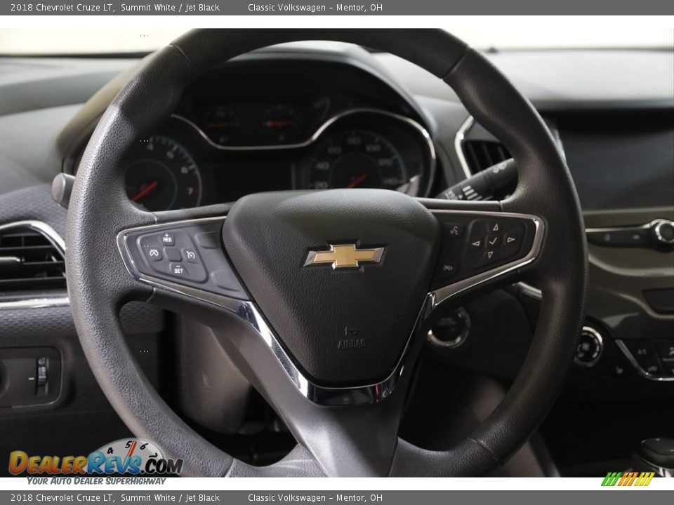 2018 Chevrolet Cruze LT Summit White / Jet Black Photo #7
