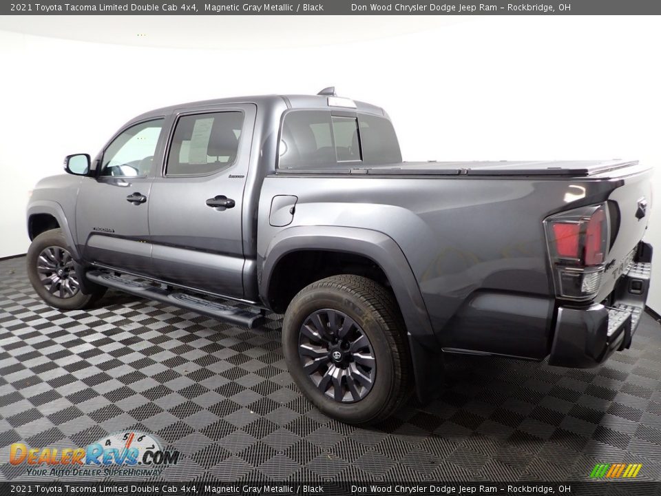 2021 Toyota Tacoma Limited Double Cab 4x4 Magnetic Gray Metallic / Black Photo #13