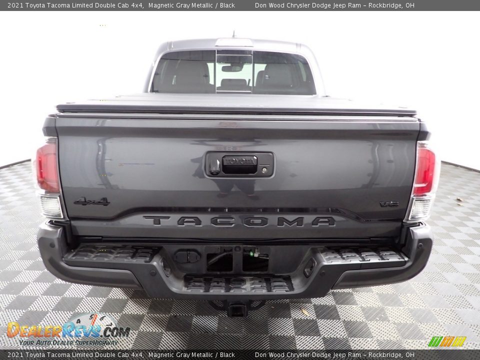 2021 Toyota Tacoma Limited Double Cab 4x4 Magnetic Gray Metallic / Black Photo #14