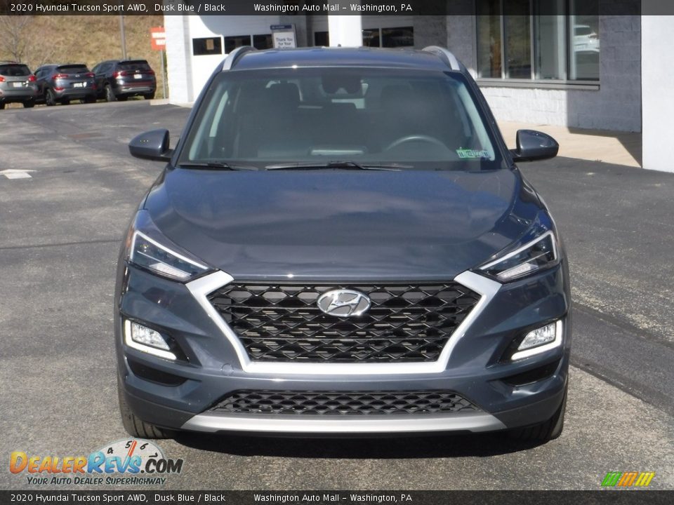 2020 Hyundai Tucson Sport AWD Dusk Blue / Black Photo #4