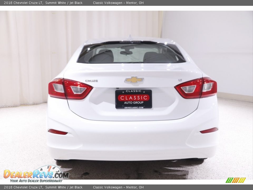 2018 Chevrolet Cruze LT Summit White / Jet Black Photo #17