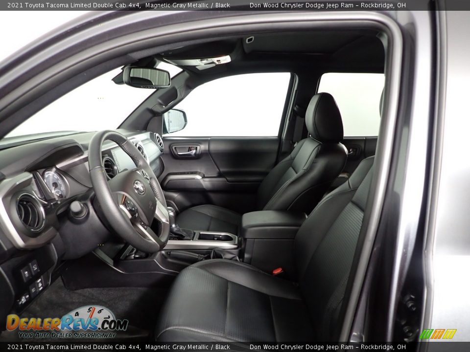 2021 Toyota Tacoma Limited Double Cab 4x4 Magnetic Gray Metallic / Black Photo #21