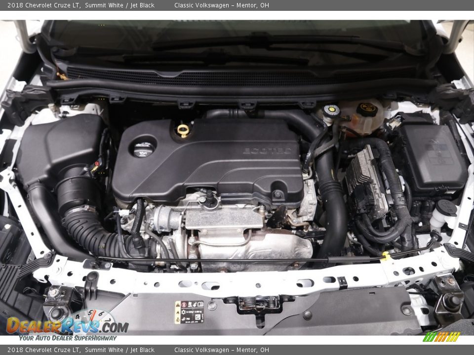 2018 Chevrolet Cruze LT Summit White / Jet Black Photo #18