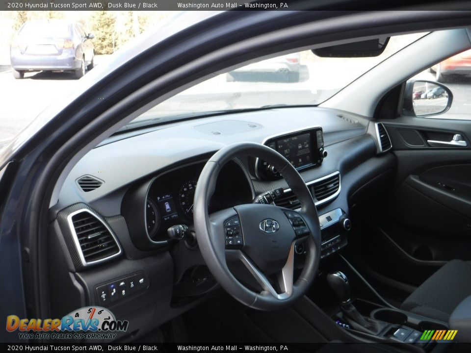2020 Hyundai Tucson Sport AWD Dusk Blue / Black Photo #12