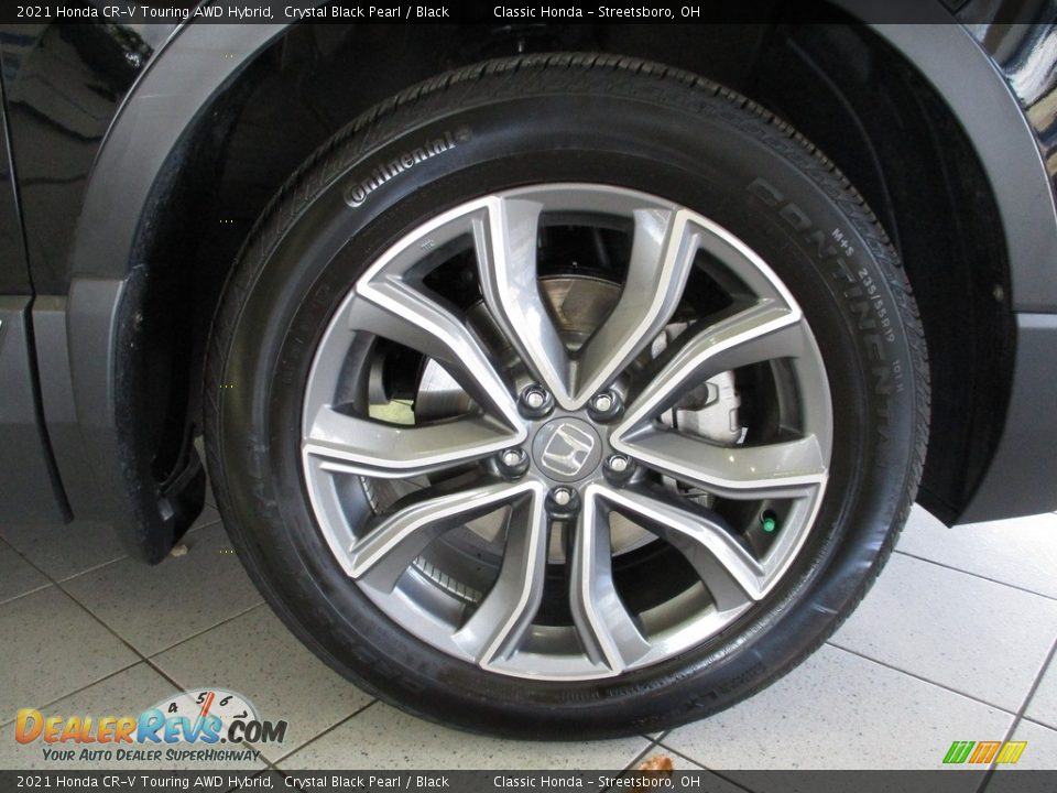 2021 Honda CR-V Touring AWD Hybrid Crystal Black Pearl / Black Photo #5