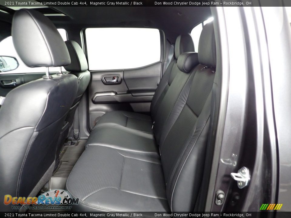 2021 Toyota Tacoma Limited Double Cab 4x4 Magnetic Gray Metallic / Black Photo #30