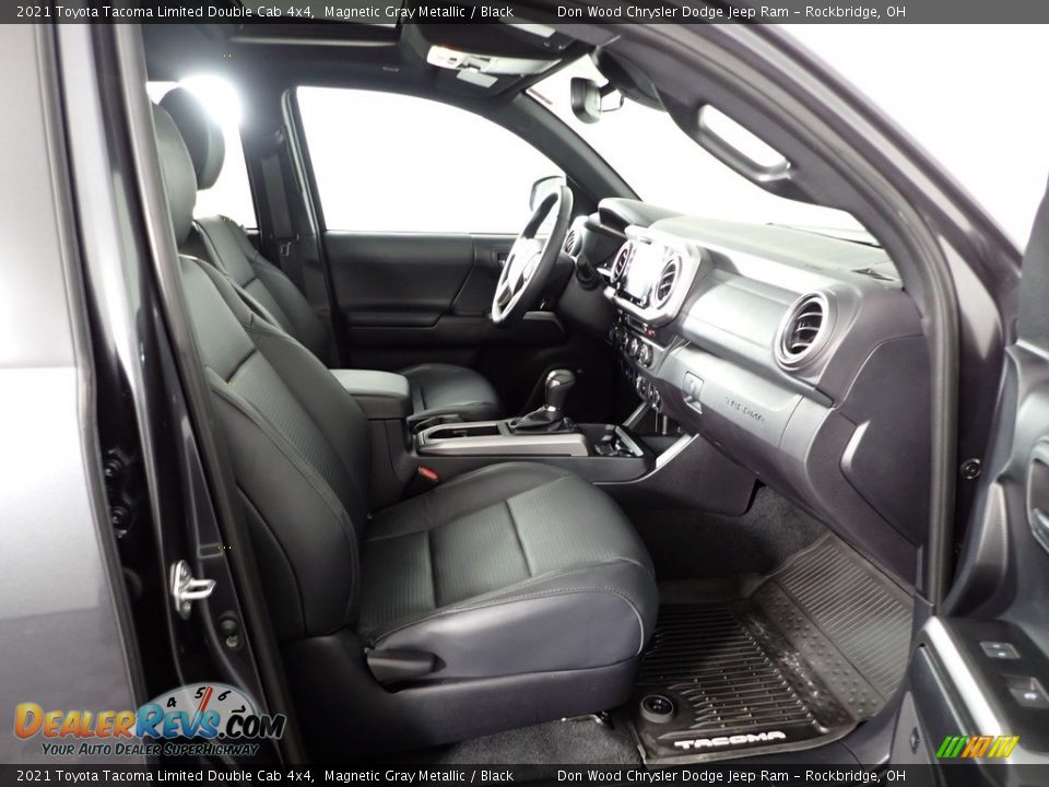2021 Toyota Tacoma Limited Double Cab 4x4 Magnetic Gray Metallic / Black Photo #33