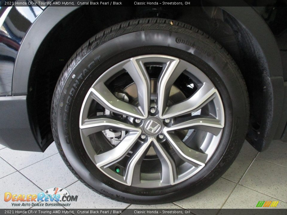 2021 Honda CR-V Touring AWD Hybrid Crystal Black Pearl / Black Photo #12