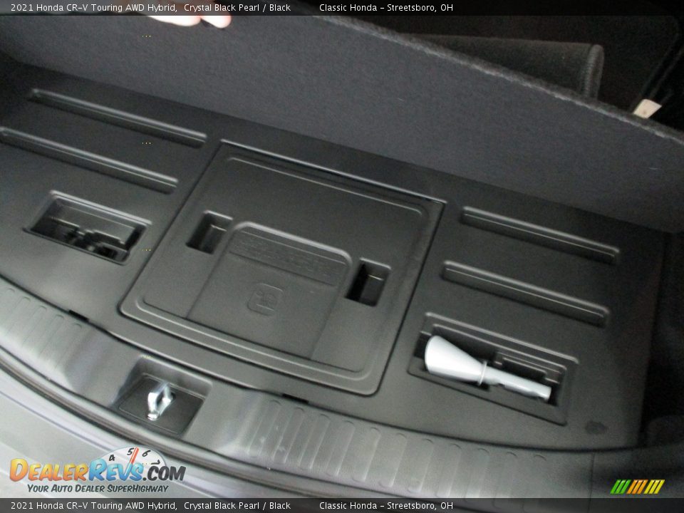 2021 Honda CR-V Touring AWD Hybrid Crystal Black Pearl / Black Photo #14